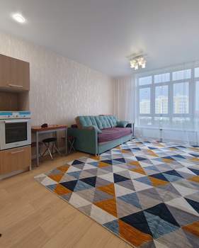 Студия квартира, на длительный срок, 28м2, 2/7 этаж