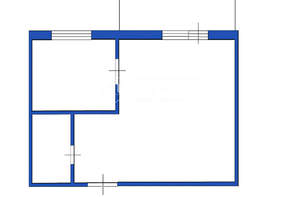 1-к квартира, на длительный срок, 32м2, 1/9 этаж
