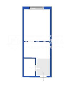 1-к квартира, на длительный срок, 23м2, 3/9 этаж