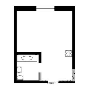 1-к квартира, на длительный срок, 35м2, 1/9 этаж