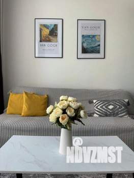 1-к квартира, посуточно, 48м2, 1/1 этаж