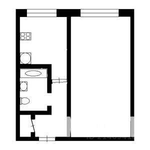 1-к квартира, на длительный срок, 31м2, 2/4 этаж