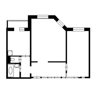 2-к квартира, на длительный срок, 63м2, 6/10 этаж