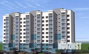 1-к квартира, строящийся дом, 43м2, 14/17 этаж