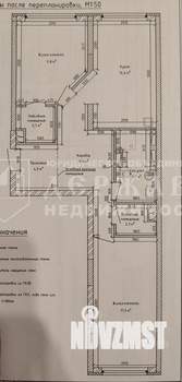 3-к квартира, вторичка, 74м2, 2/13 этаж