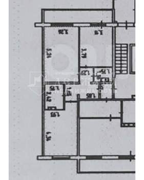 2-к квартира, вторичка, 56м2, 1/12 этаж