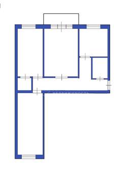 3-к квартира, вторичка, 59м2, 3/5 этаж