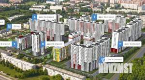 1-к квартира, вторичка, 37м2, 7/16 этаж