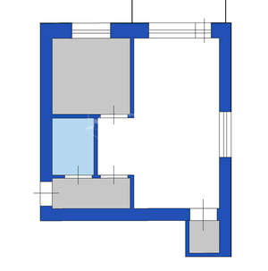 1-к квартира, вторичка, 31м2, 4/5 этаж