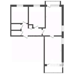 3-к квартира, вторичка, 70м2, 3/9 этаж
