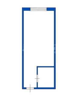 1-к квартира, вторичка, 22м2, 7/9 этаж