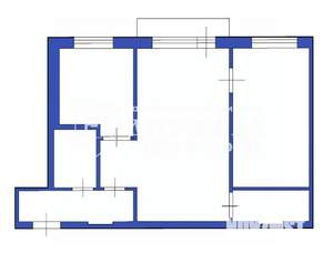 2-к квартира, вторичка, 44м2, 5/5 этаж