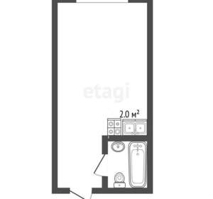 Студия квартира, вторичка, 22м2, 6/9 этаж