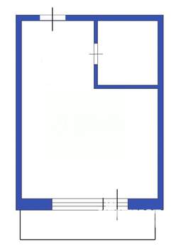 1-к квартира, вторичка, 25м2, 9/9 этаж