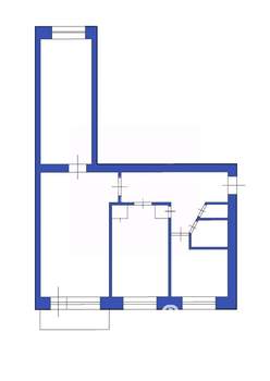3-к квартира, вторичка, 59м2, 4/5 этаж