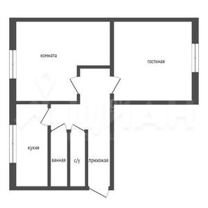 2-к квартира, вторичка, 50м2, 16/16 этаж