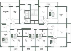 1-к квартира, вторичка, 26м2, 12/15 этаж