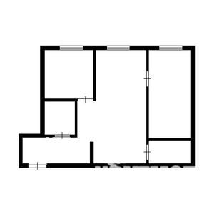 2-к квартира, вторичка, 44м2, 2/4 этаж