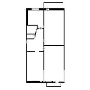 3-к квартира, вторичка, 61м2, 5/5 этаж