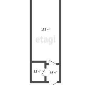 Студия квартира, вторичка, 23м2, 4/9 этаж