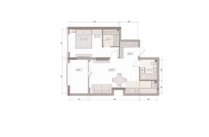 2-к квартира, вторичка, 52м2, 3/15 этаж