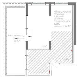2-к квартира, вторичка, 82м2, 7/8 этаж