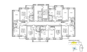 1-к квартира, вторичка, 38м2, 2/12 этаж