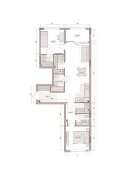 3-к квартира, вторичка, 70м2, 6/15 этаж