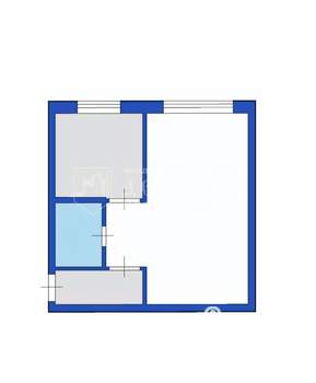 1-к квартира, вторичка, 32м2, 4/5 этаж