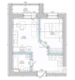 Студия квартира, сданный дом, 32м2, 2/6 этаж