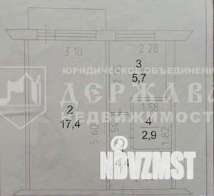 1-к квартира, вторичка, 30м2, 5/5 этаж