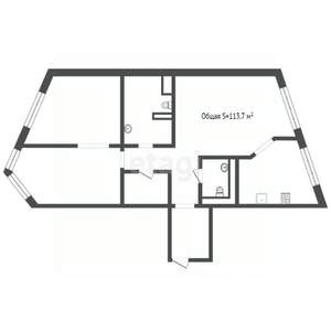 2-к квартира, вторичка, 114м2, 11/14 этаж