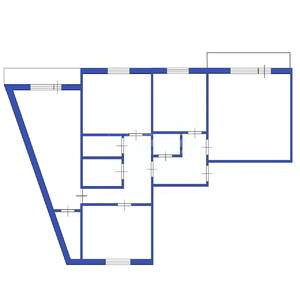 4-к квартира, вторичка, 77м2, 5/9 этаж