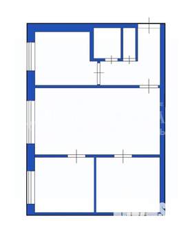 3-к квартира, вторичка, 48м2, 1/5 этаж