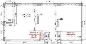 4-к квартира, строящийся дом, 74м2, 8/15 этаж