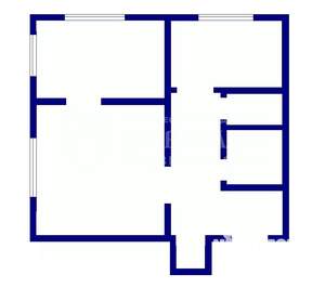 2-к квартира, вторичка, 45м2, 1/2 этаж