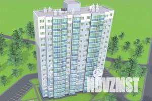 1-к квартира, строящийся дом, 42м2, 7/17 этаж