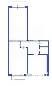 2-к квартира, вторичка, 55м2, 3/5 этаж