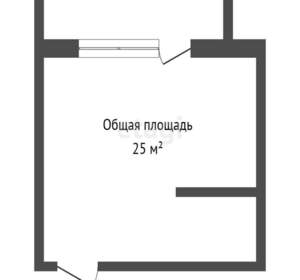 Студия квартира, вторичка, 25м2, 3/9 этаж