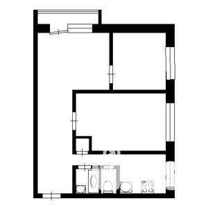 3-к квартира, вторичка, 52м2, 5/5 этаж