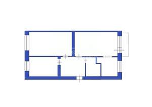 3-к квартира, вторичка, 61м2, 1/5 этаж
