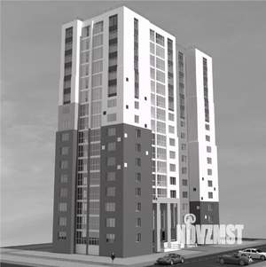 3-к квартира, строящийся дом, 54м2, 13/16 этаж