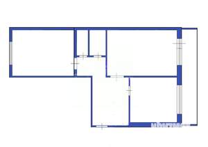 2-к квартира, вторичка, 60м2, 6/10 этаж