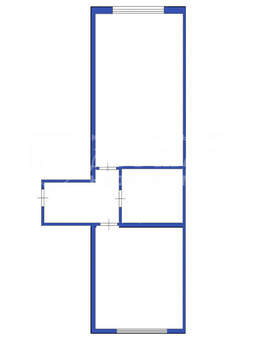 2-к квартира, вторичка, 44м2, 4/4 этаж
