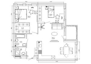 4-к квартира, вторичка, 86м2, 12/15 этаж