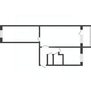 2-к квартира, вторичка, 47м2, 4/5 этаж