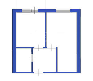 1-к квартира, вторичка, 25м2, 6/9 этаж