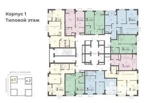 2-к квартира, вторичка, 40м2, 22/23 этаж