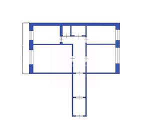 3-к квартира, вторичка, 58м2, 5/5 этаж