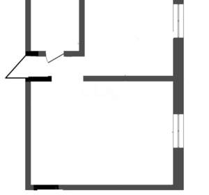 1-к квартира, вторичка, 39м2, 2/2 этаж